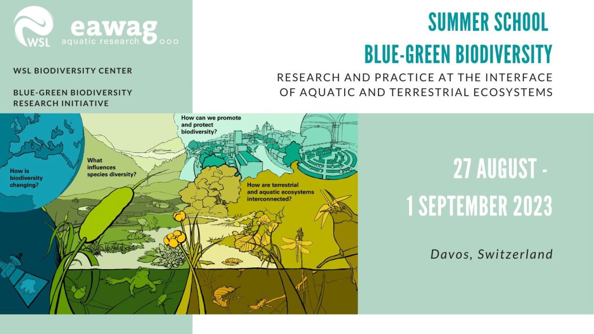 Summer school: Blue-green biodiversity. Research and practice and the interface of aquatic and terrestrial ecosystems