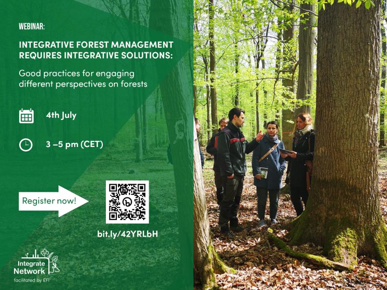 Integrative forest management requires integrative solutions