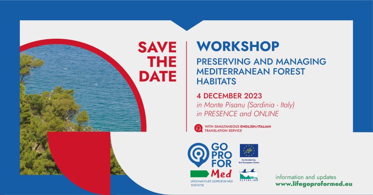Registration open: Workshop on preserving and managing Mediterranean forest habitats