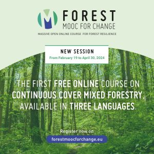 ForestMoocForChange: the first free online course on Continuous Cover Forestry (CCF)!