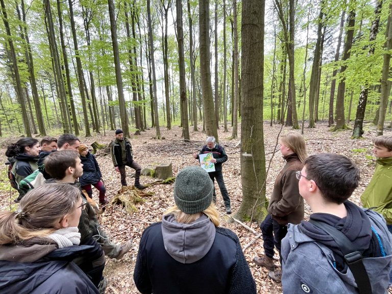 Marteloskop-Übung im Tharandter Wald