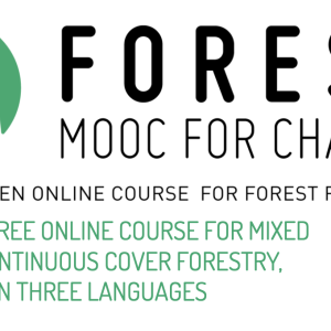 ‘ForestMoocForChange’: Communicating new integrated forest management systems to over 12.000 learners! 
