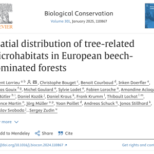 New research on tree-related microhabitats in Europe