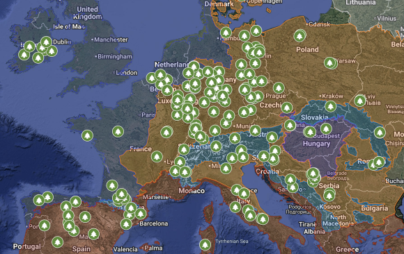 New features in interactive map reveal forest complexity: European-wide tool launches to help navigate geospatial data from the Integrate Network Database