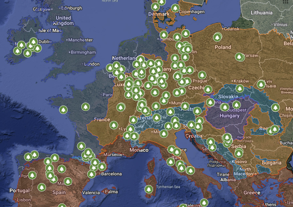 New features in interactive map reveal forest complexity: European-wide tool launches to help navigate geospatial data from the Integrate Network Database