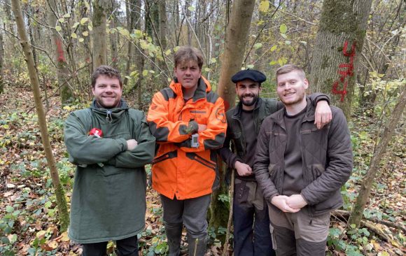 Five Students, One Mission: To Set-up a New Belgian Marteloscope